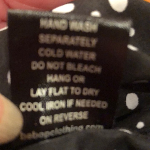 BeBop sz Small Polka Dot Dress w/ pocket - Picture 6 of 7